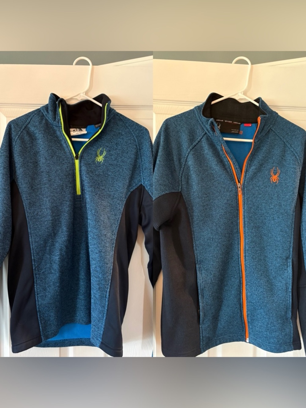 Spyder Quarter Zip & Full Zip Jackets Bundle